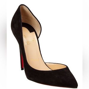 Christian Louboutin Iriza 100 Suede Pump Suede